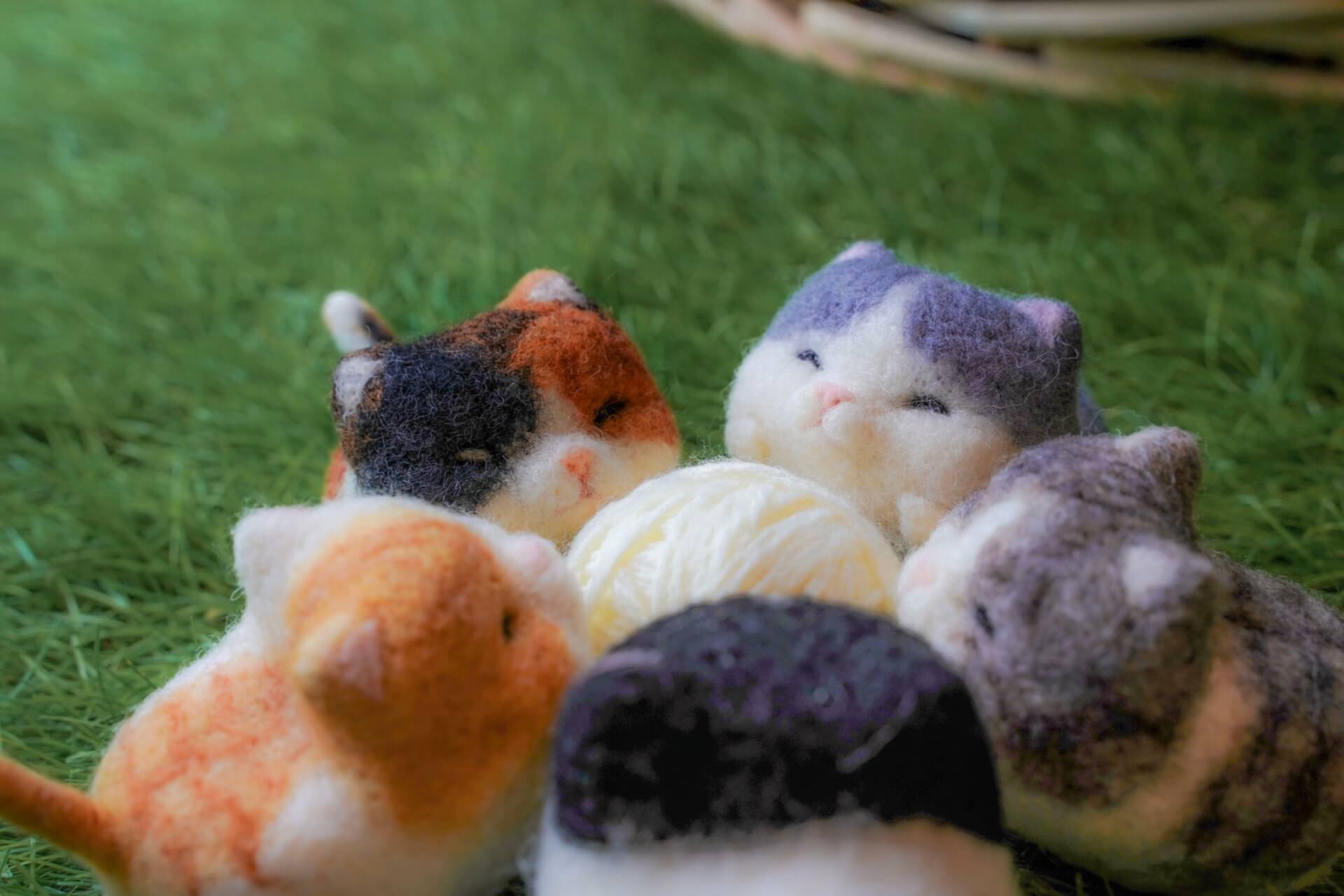七六聚樂部 動物羊毛氈手作 青田七六